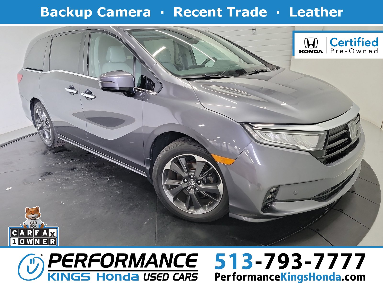 Certified 2024 Honda Odyssey Elite