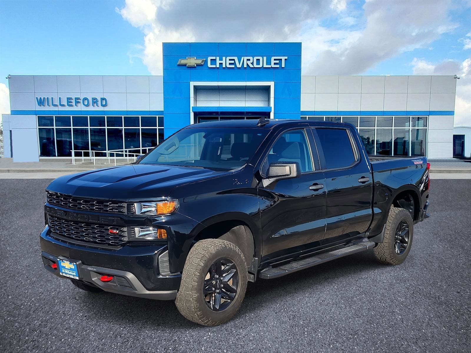 Used 2022 Chevrolet Silverado 1500 Custom Trail Boss w/ LPO, Dark Essentials Package image 1