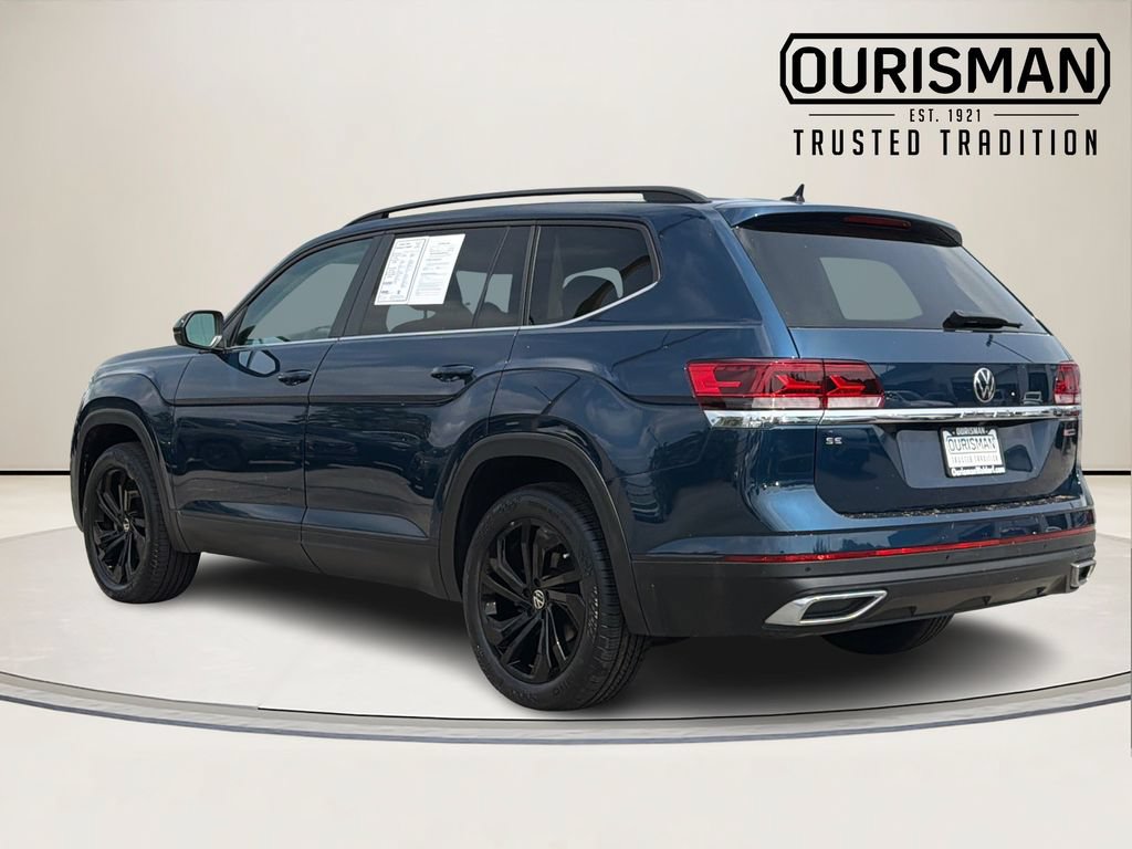 Used 2022 Volkswagen Atlas SE w/ Black Wheel Package AWD/4WD image 4