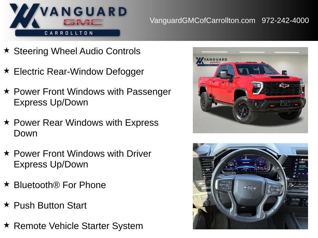 Used 2026 Chevrolet Silverado 2500 ZR2 w/ LPO, Dark Essentials Package image 12