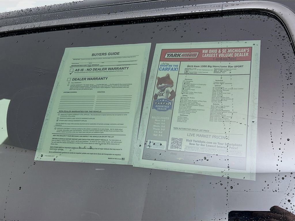Certified 2023 RAM 1500 Big Horn image 16