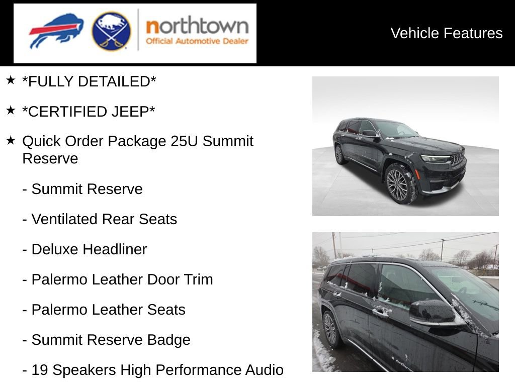 Certified 2023 Jeep Grand Cherokee L Summit image 4