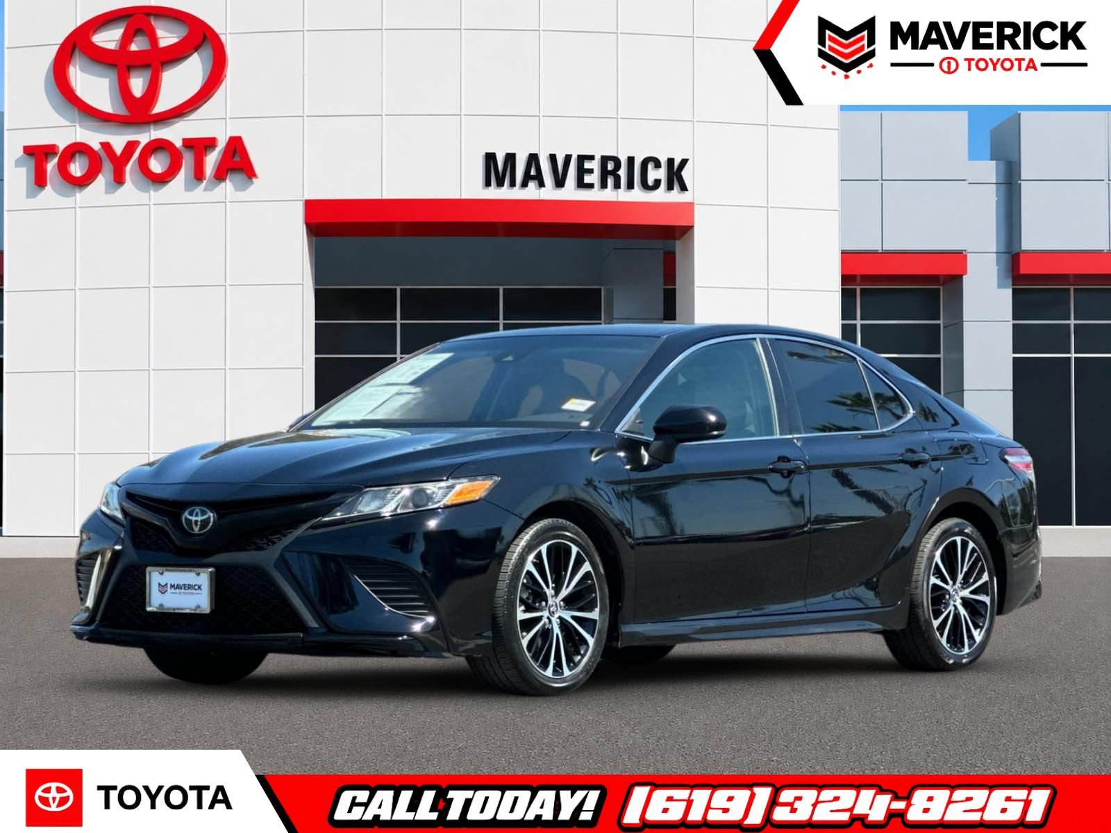 Used 2019 Toyota Camry SE FWD image 1