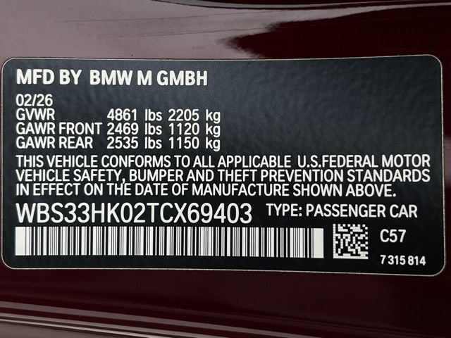 New 2026 BMW M4 Competition AWD/4WD image 18