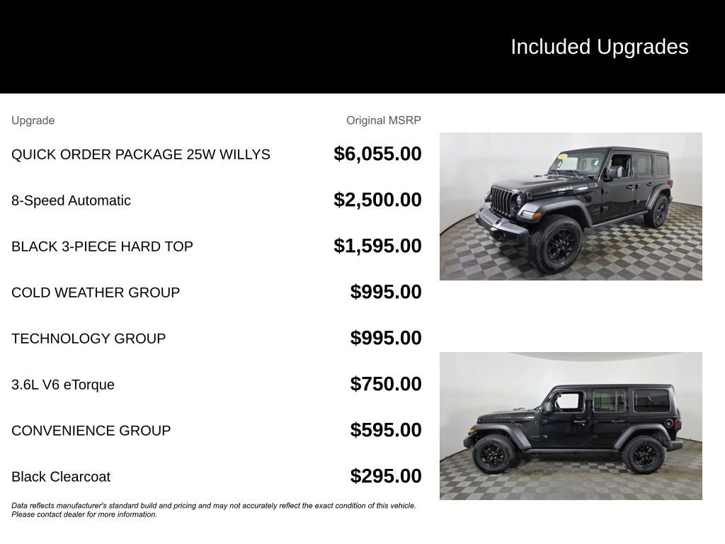 Used 2021 Jeep Wrangler Unlimited Sport AWD/4WD image 6