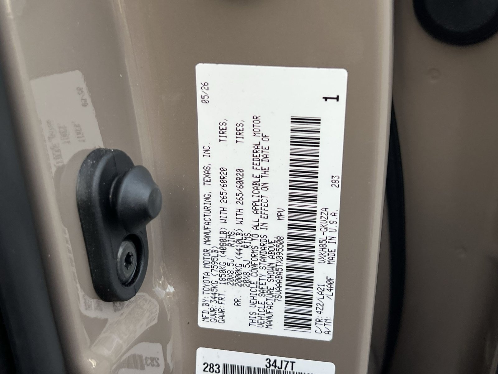 New 2026 Toyota Sequoia Platinum AWD/4WD image 25
