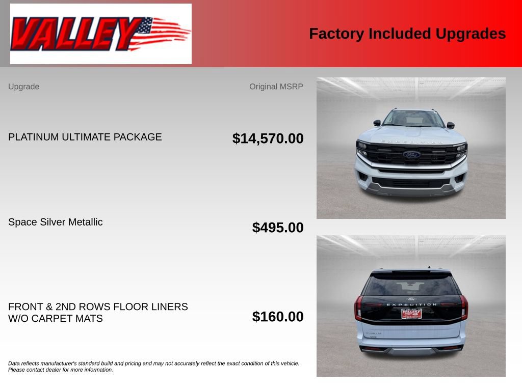 New 2026 Ford Expedition Platinum w/ Platinum Ultimate Package AWD/4WD image 4