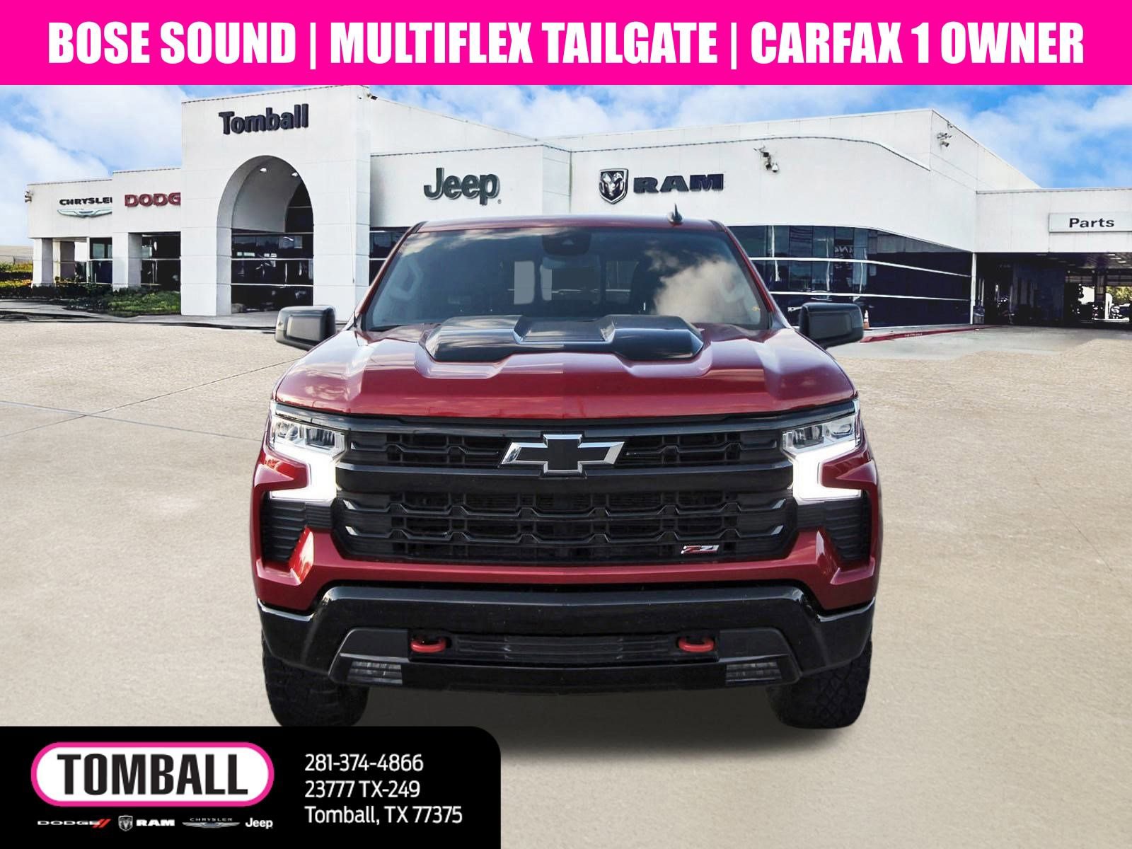 Used 2024 Chevrolet Silverado 1500 LT Trail Boss w/ Convenience Package II image 2