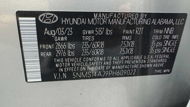Used 2023 Hyundai Santa Fe SE w/ Cargo Package FWD image 36