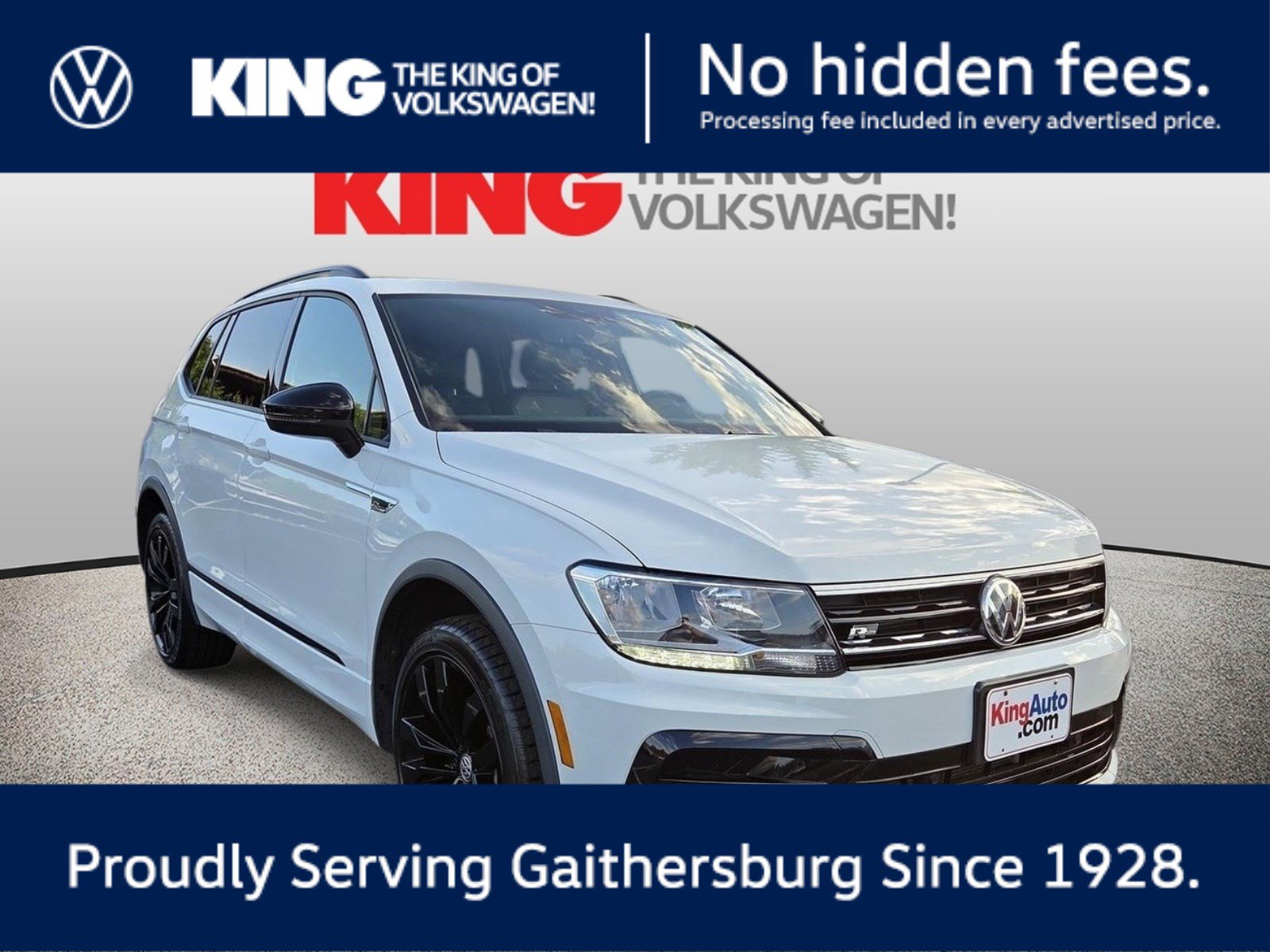 Used 2021 Volkswagen Tiguan SE R-Line AWD/4WD image 1