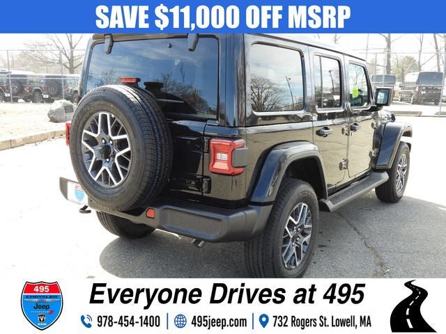New 2025 Jeep Wrangler Unlimited Sahara w/ Technology Group AWD/4WD image 5