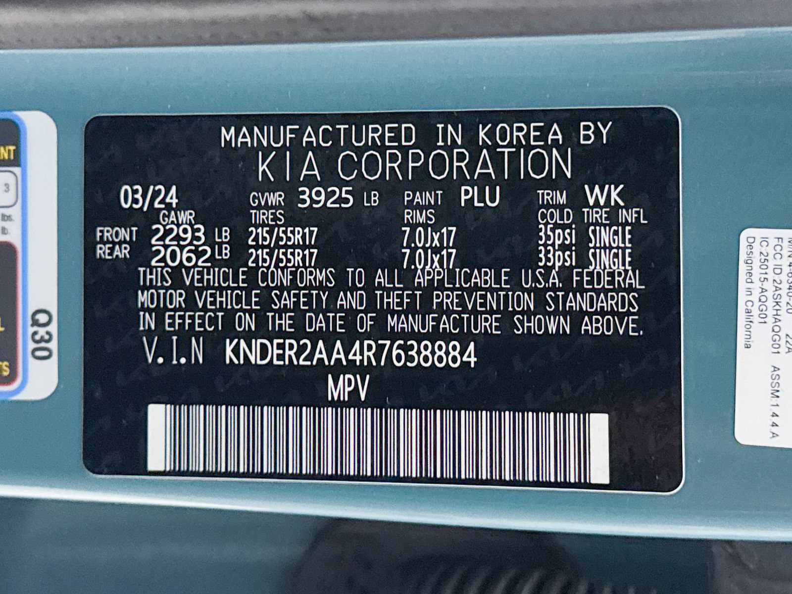 Certified 2024 Kia Seltos EX FWD image 39