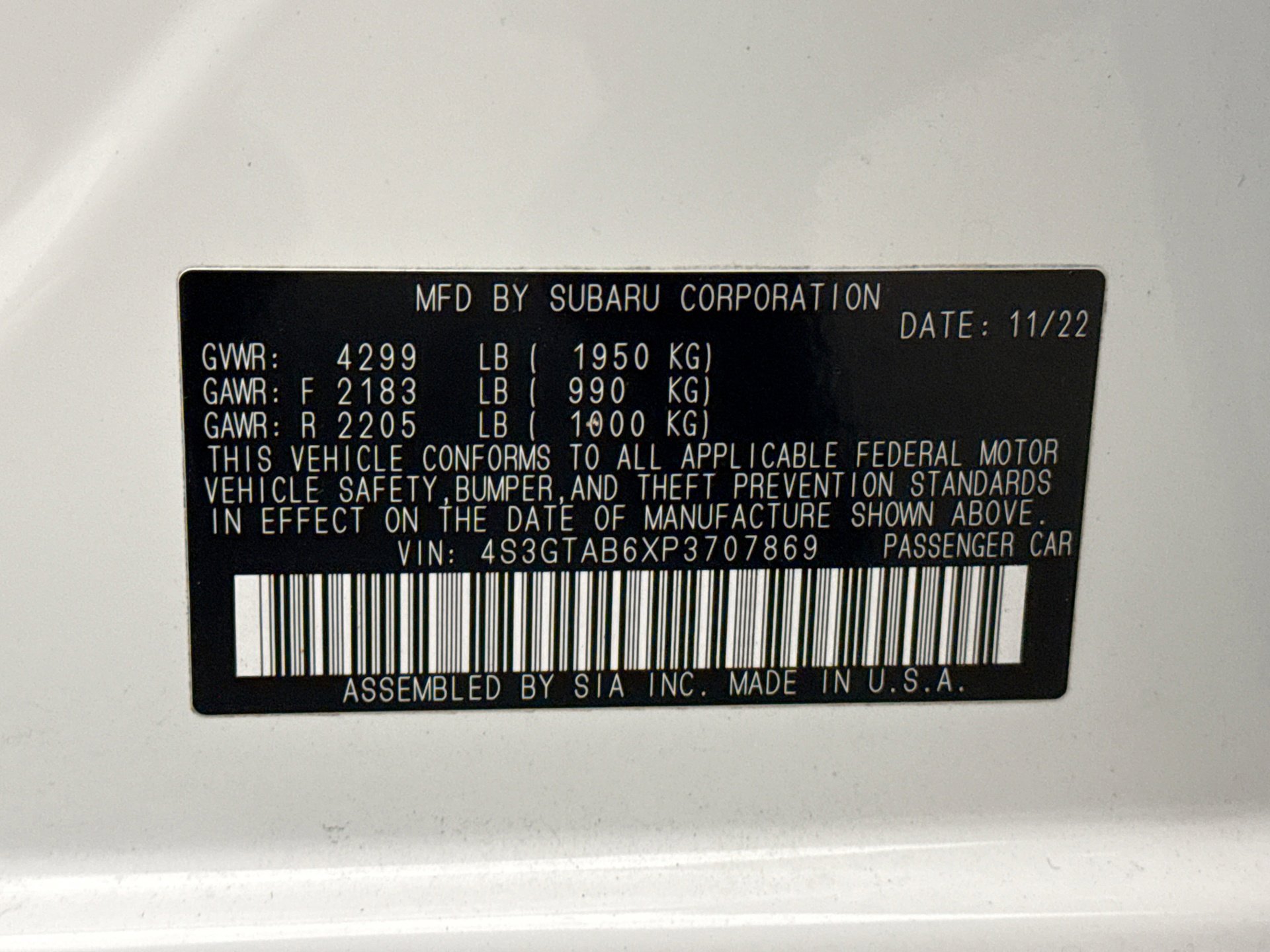 Used 2023 Subaru Impreza 2.0i image 21