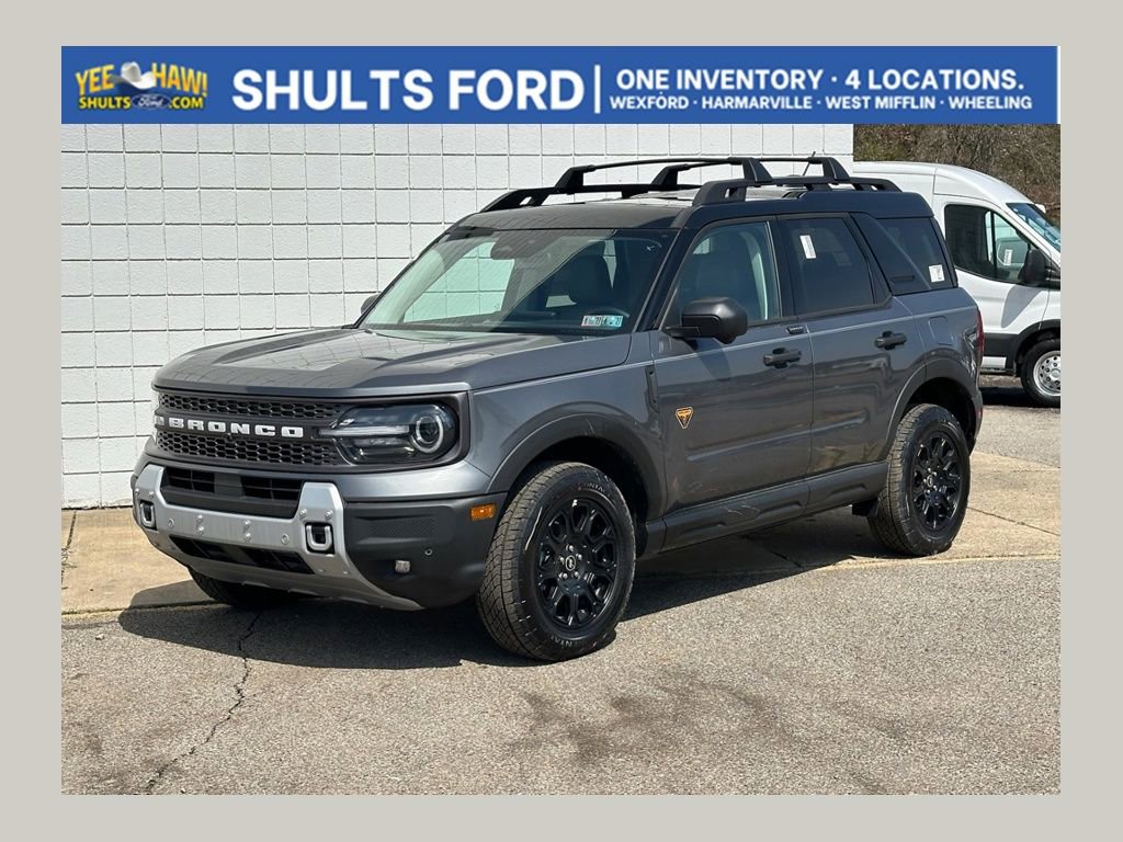 New 2025 Ford Bronco Sport Badlands w/ Badlands Tech Package AWD/4WD video 1
