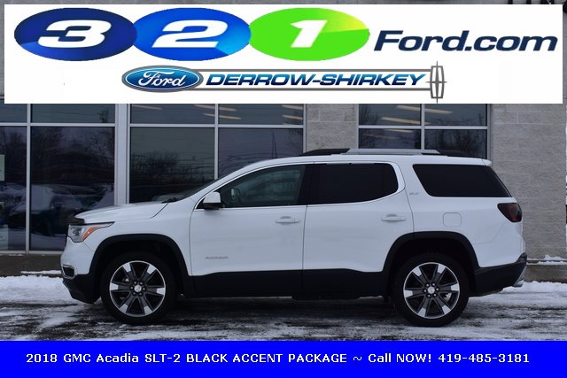 Used 2018 GMC Acadia SLT w/ LPO, Black Accent Package image 2