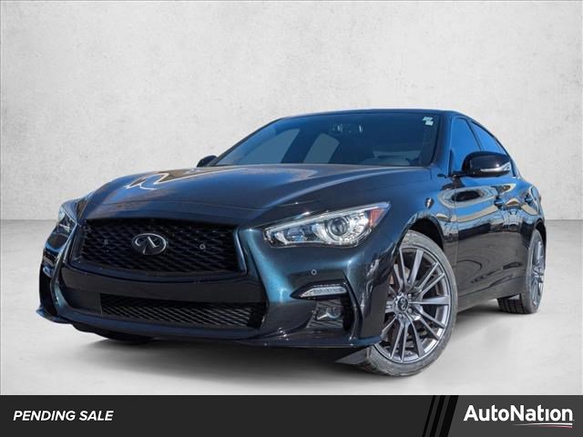 Used 2024 INFINITI Q50 Red Sport 400 w/ Black Opal Edition