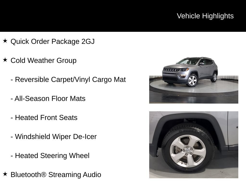 Used 2020 Jeep Compass Latitude w/ Cold Weather Group AWD/4WD image 7