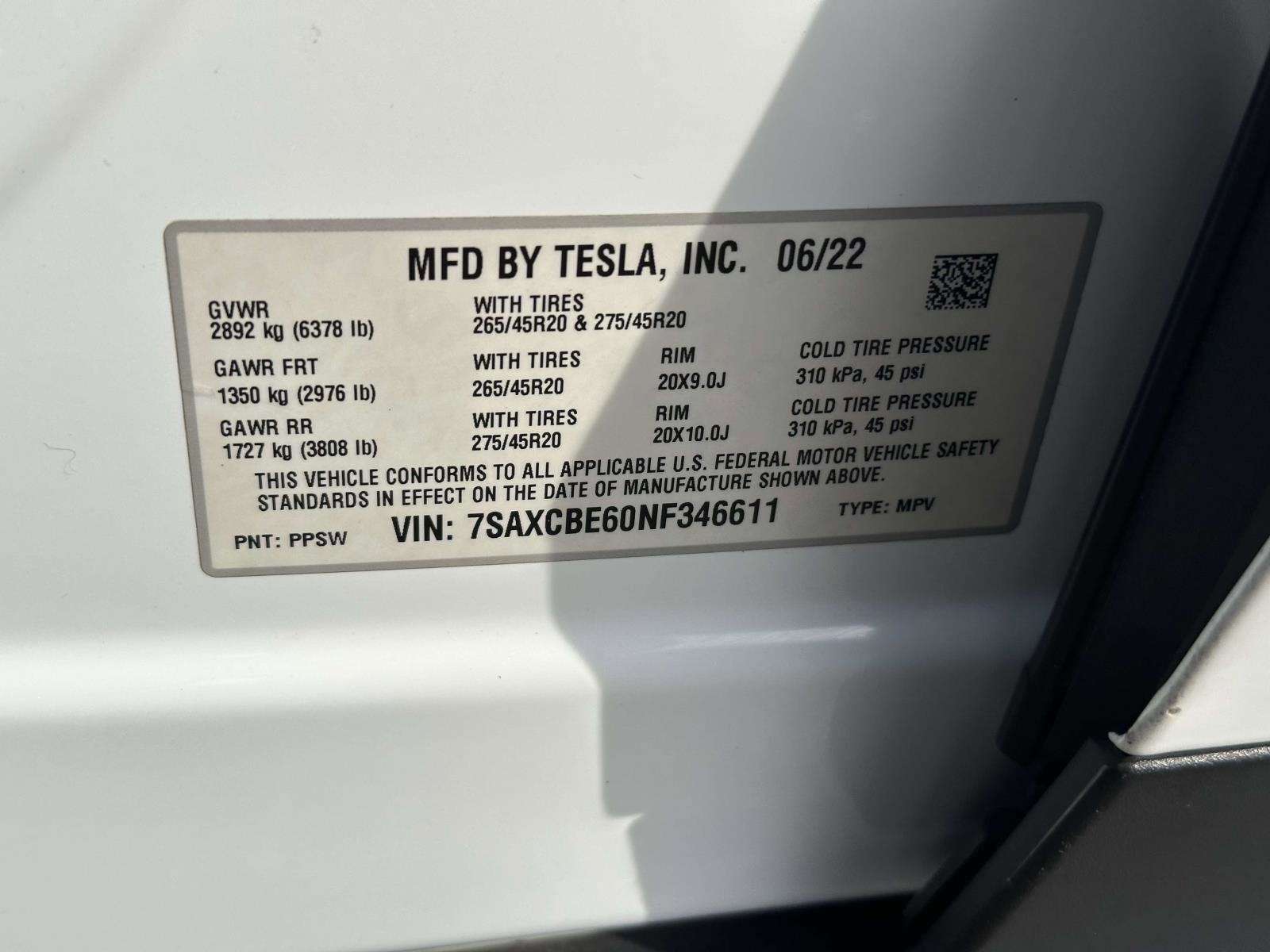 Used 2022 Tesla Model X Plaid AWD/4WD image 15