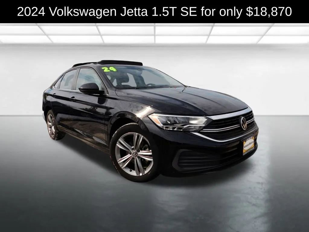 Used 2024 Volkswagen Jetta SE FWD image 1