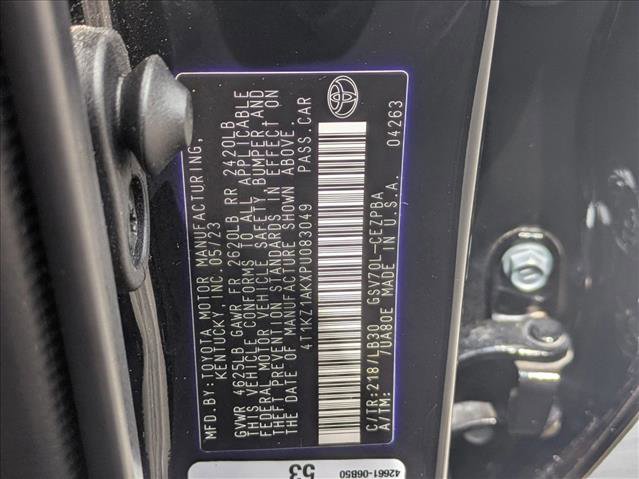 Used 2023 Toyota Camry XSE w/ Driver Assist Package FWD image 16