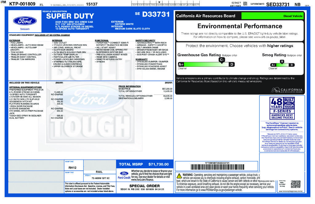 Used 2025 Ford F350 XLT AWD/4WD image 35