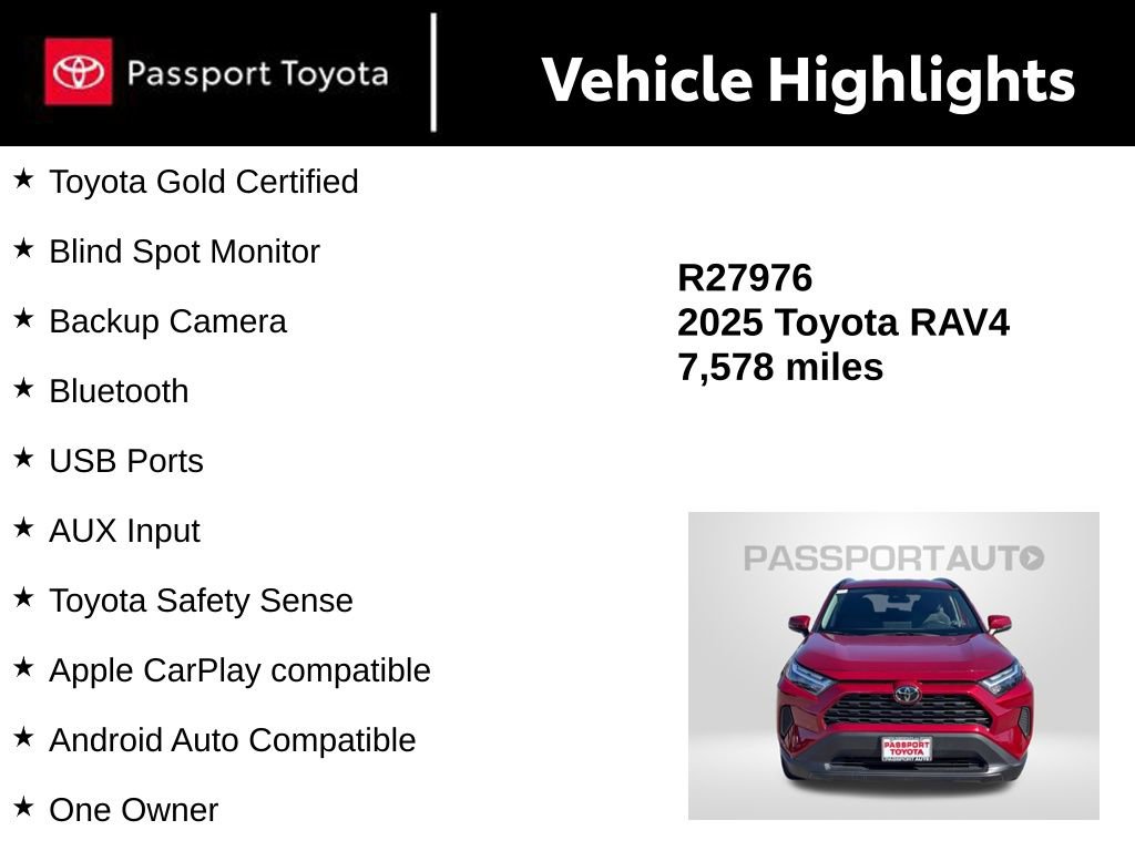 Certified 2025 Toyota RAV4 XLE image 14