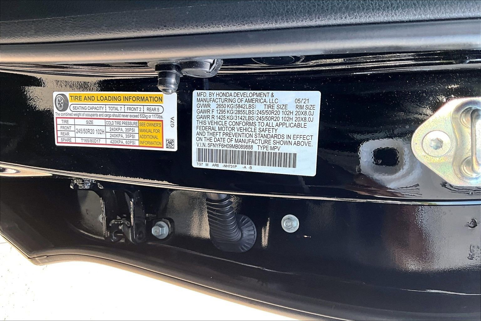 Used 2021 Honda Pilot Elite image 19