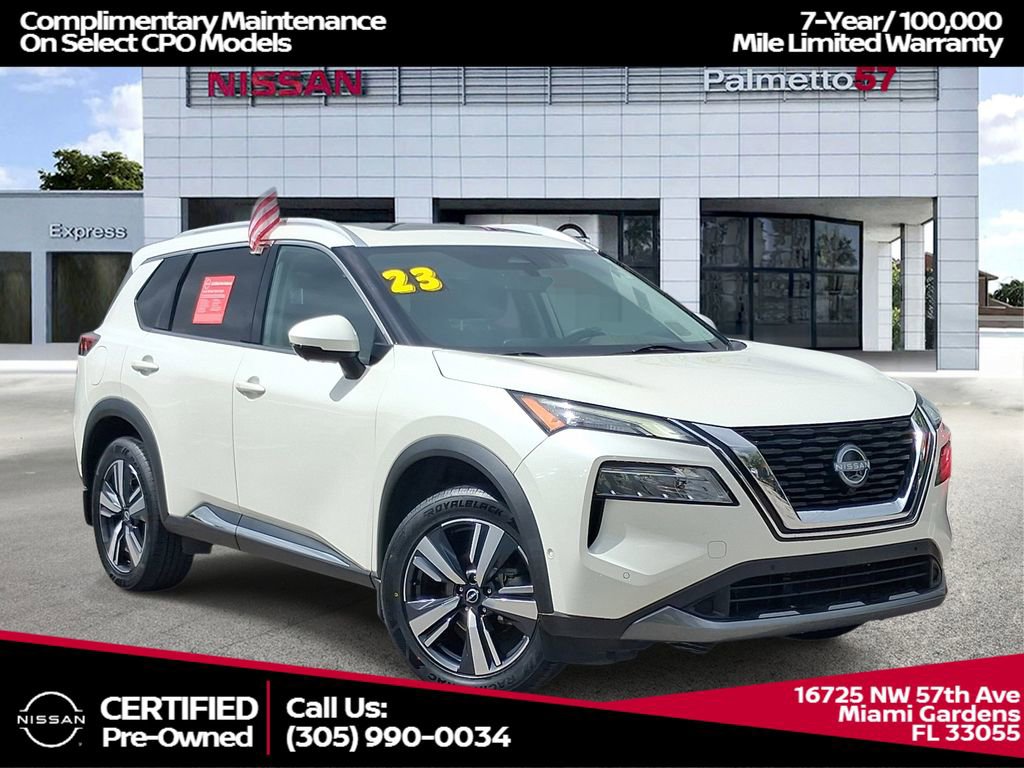 Certified 2023 Nissan Rogue SL w/ SL Premium Package image 1
