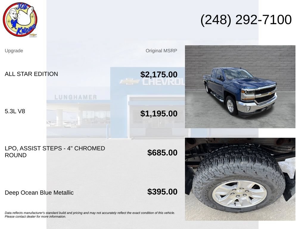 Used 2018 Chevrolet Silverado 1500 LT w/ All Star Edition AWD/4WD image 5