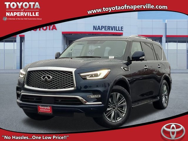 Used 2021 INFINITI QX80 Luxe w/ Cargo Package