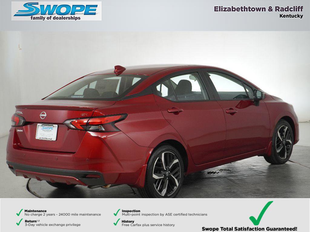 New 2025 Nissan Versa SR w/ Trunk Package image 4