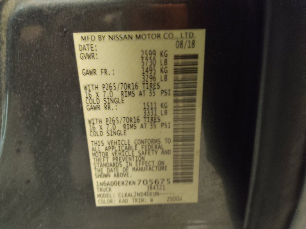 Used 2019 Nissan Frontier SV image 33