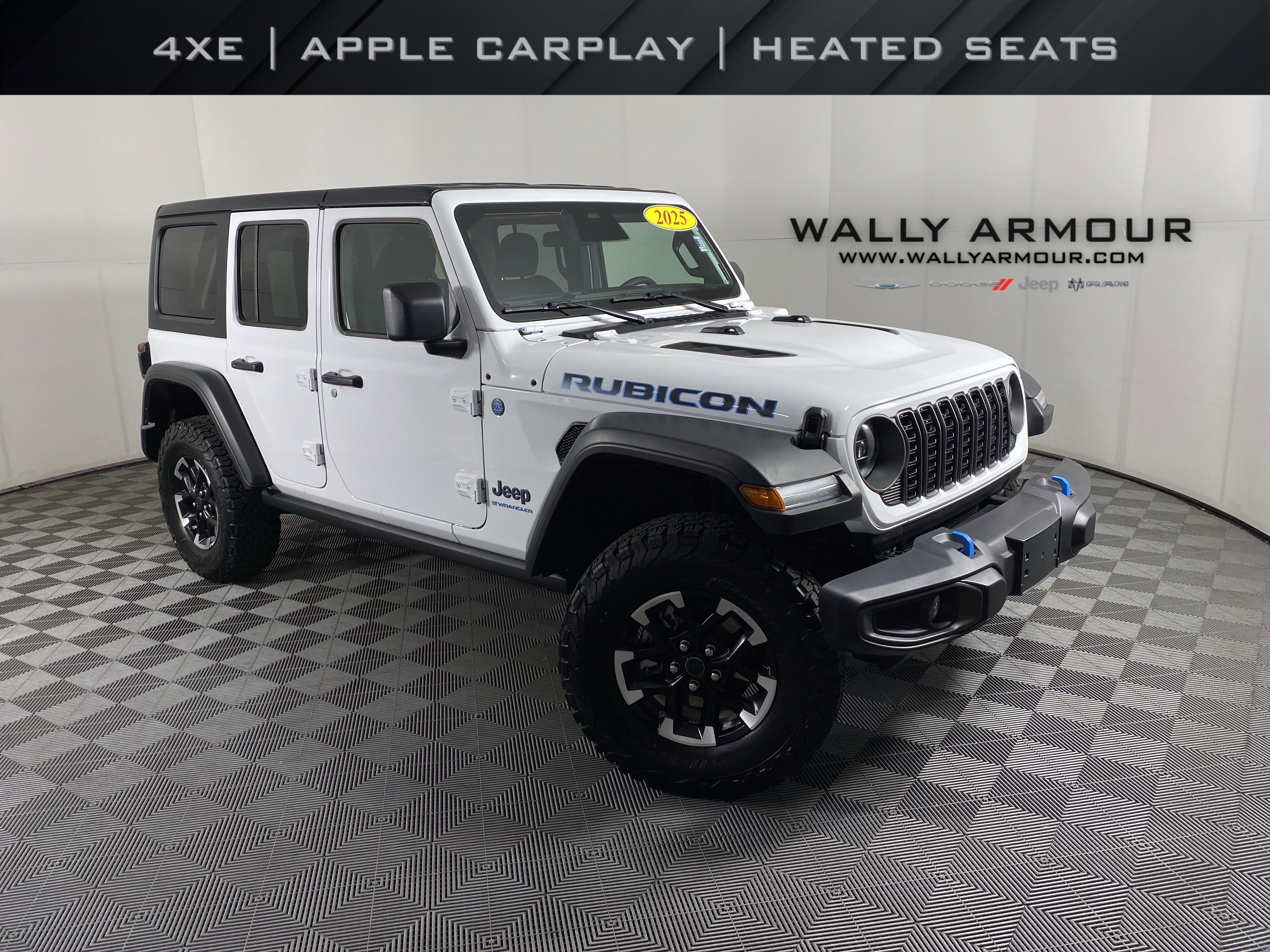 Used 2025 Jeep Wrangler Unlimited Rubicon 4xe w/ Safety Group