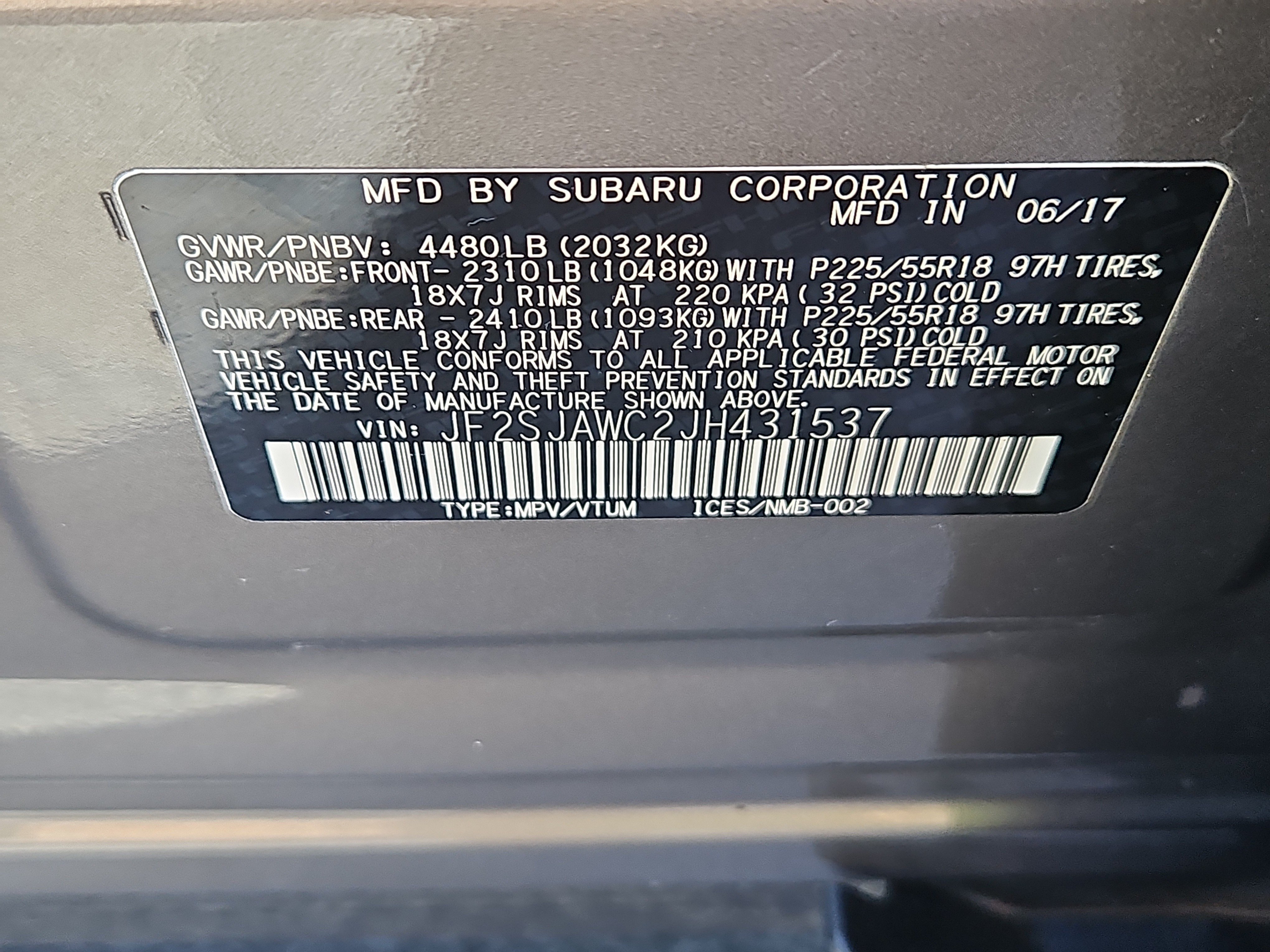 Used 2018 Subaru Forester 2.5i Touring AWD/4WD image 7