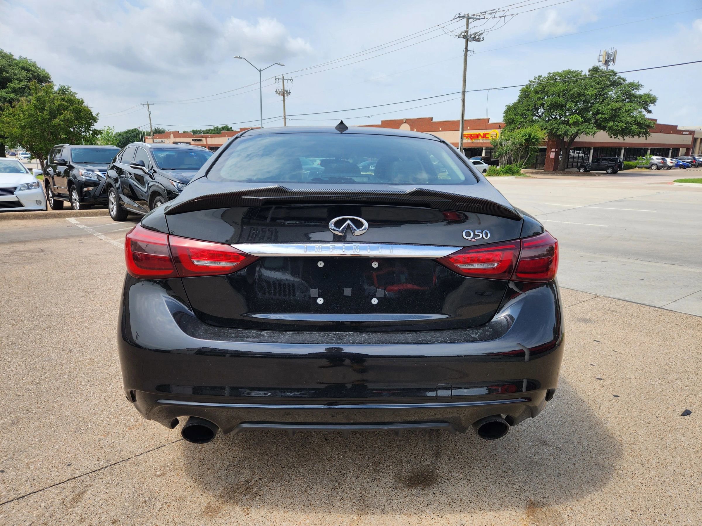 Used 2018 INFINITI Q50 Luxe w/ Essential Package (3.0T Luxe) RWD image 4