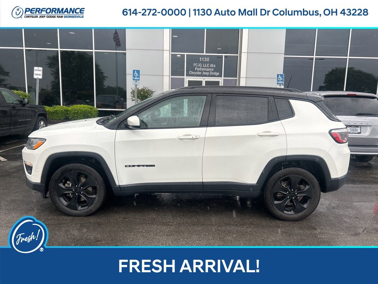 Used 2021 Jeep Compass Latitude w/ Sun and Sound Group AWD/4WD image 7