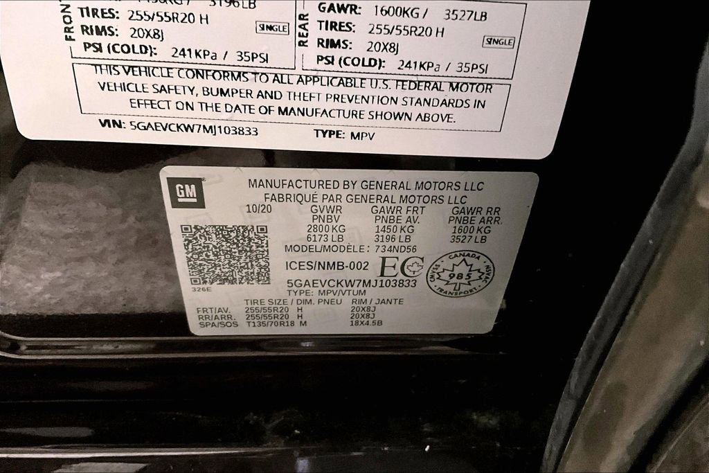 Used 2021 Buick Enclave Avenir w/ Avenir Technology Package image 18