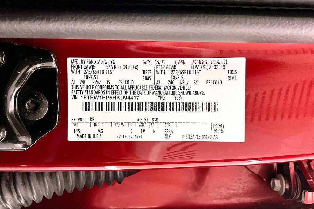 Used 2017 Ford F150 XLT w/ Equipment Group 302A Luxury AWD/4WD image 36