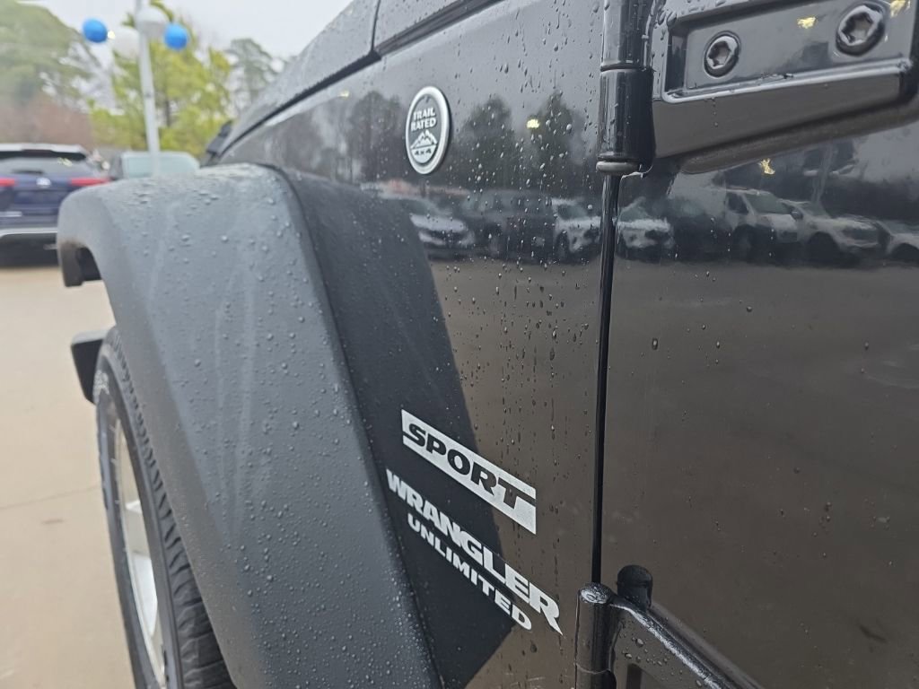 Used 2016 Jeep Wrangler Unlimited Sport w/ Quick Order Package 23S image 9