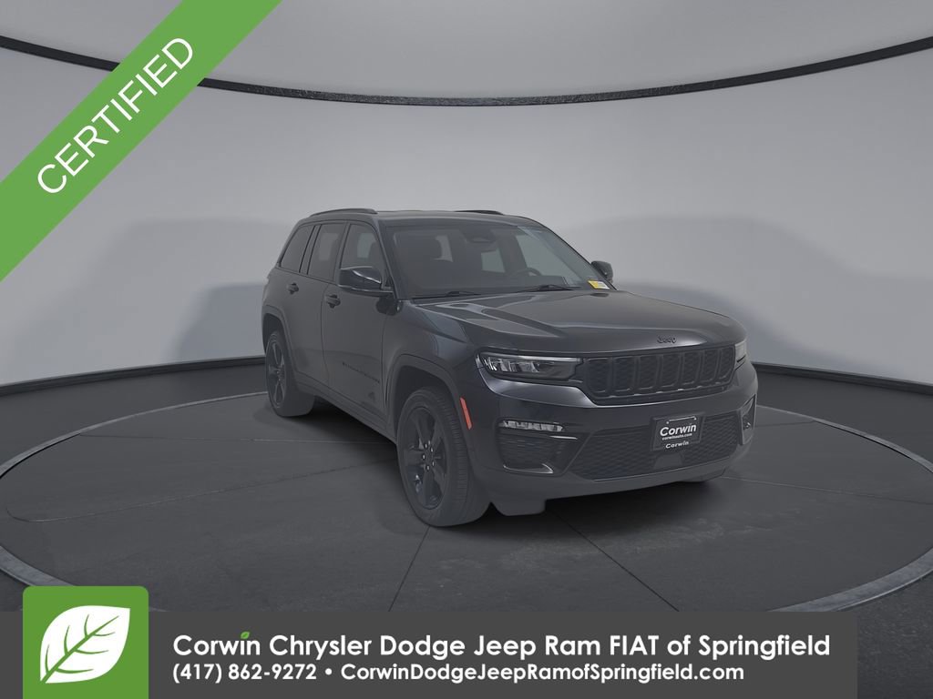 Certified 2023 Jeep Grand Cherokee Limited w/ Black Appearance Package image 5
