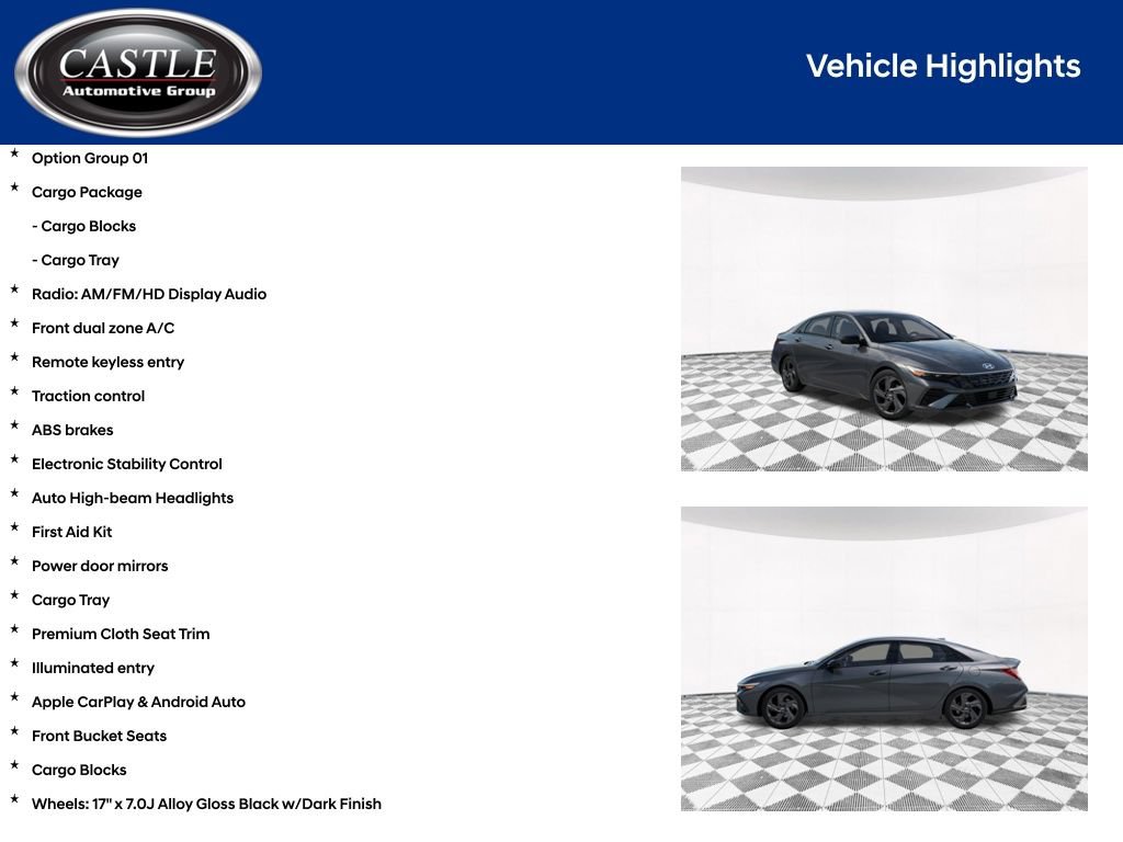 New 2026 Hyundai Elantra Sport w/ Cargo Package FWD image 4