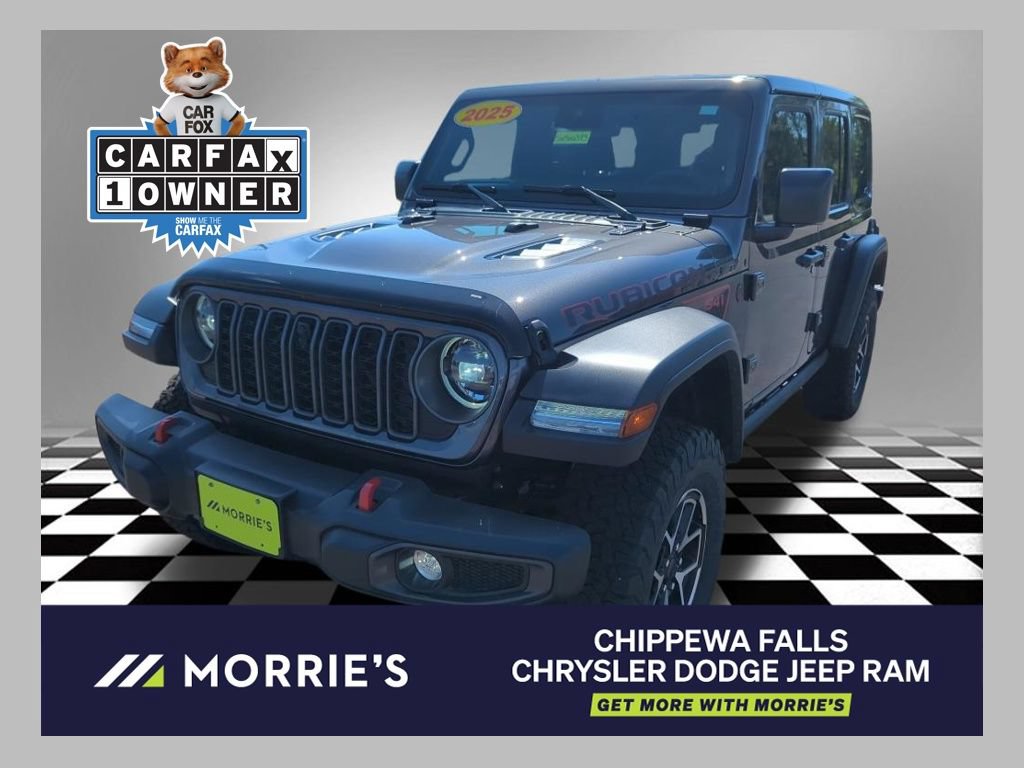 Used 2025 Jeep Wrangler Unlimited Rubicon w/ Convenience Group AWD/4WD image 1