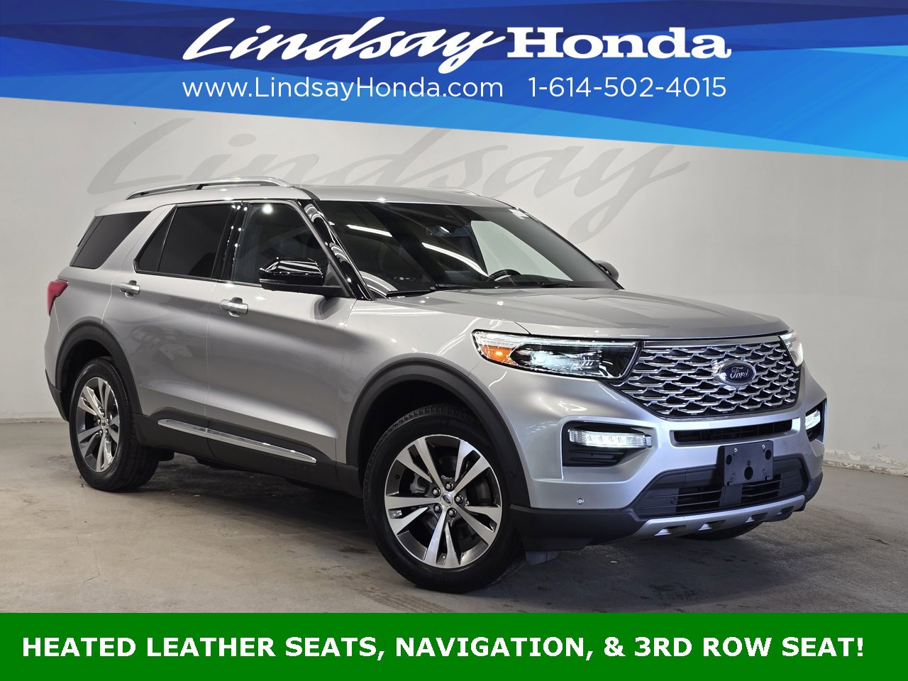 Used 2020 Ford Explorer Platinum w/ Premium Technology Package image 1