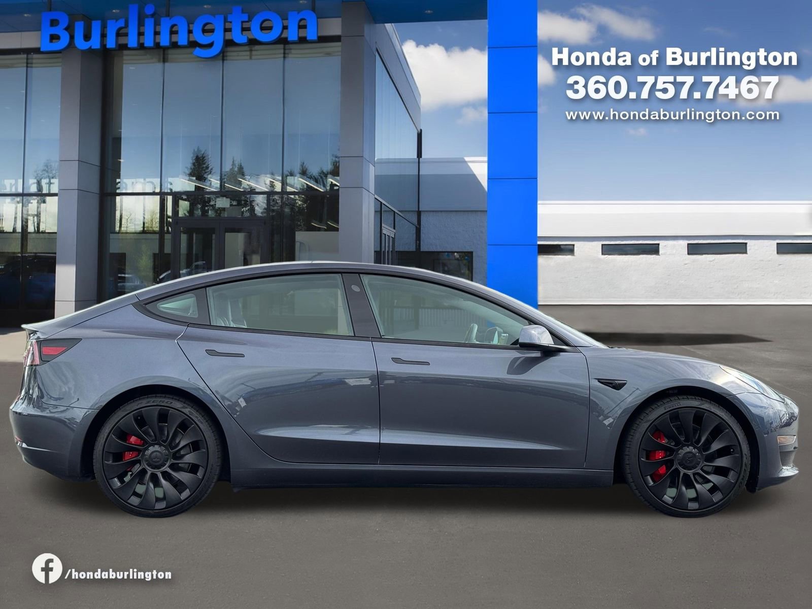 Used 2022 Tesla Model 3 Performance AWD/4WD image 7