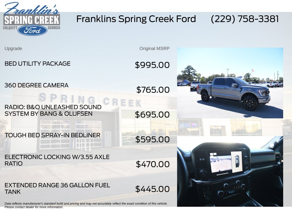 Used 2023 Ford F150 Lariat w/ Equipment Group 502A High AWD/4WD image 10