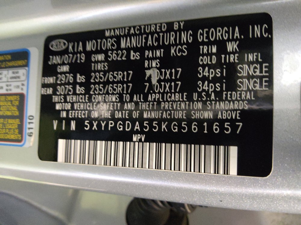 Used 2019 Kia Sorento AWD V6 image 33