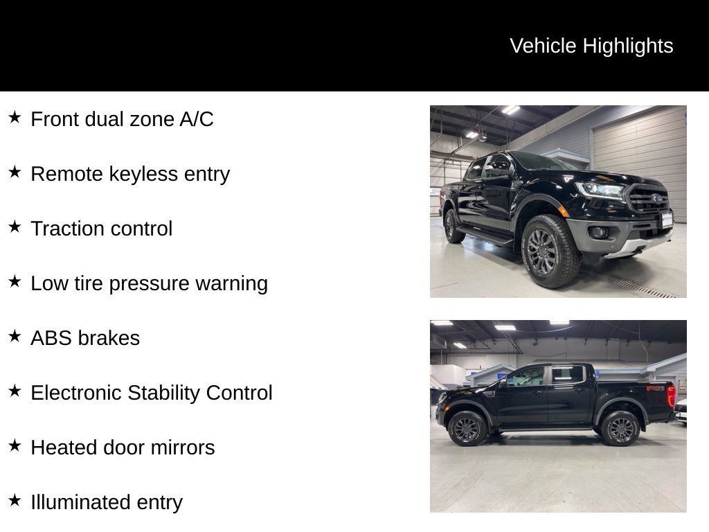 Used 2021 Ford Ranger Lariat w/ Equipment Group 501A High AWD/4WD image 2