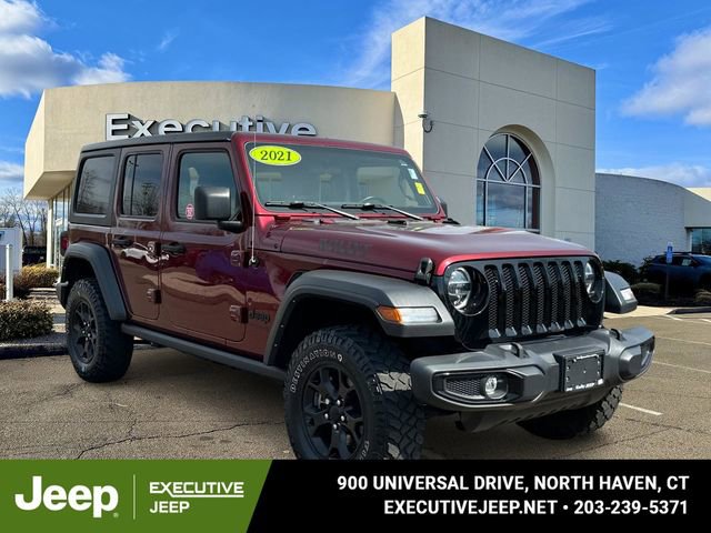Used 2021 Jeep Wrangler Unlimited Sport image 1