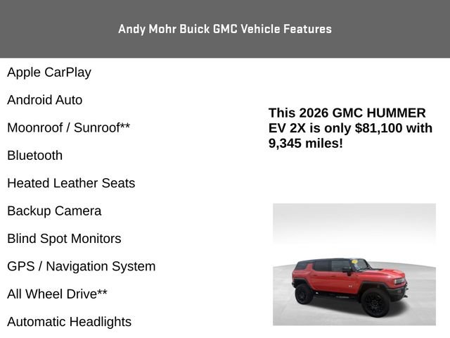 Used 2026 GMC Hummer EV SUV AWD/4WD image 4