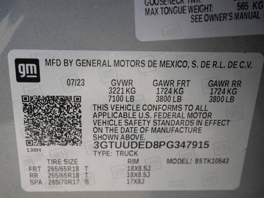 Used 2023 GMC Sierra 1500 SLT AWD/4WD image 27